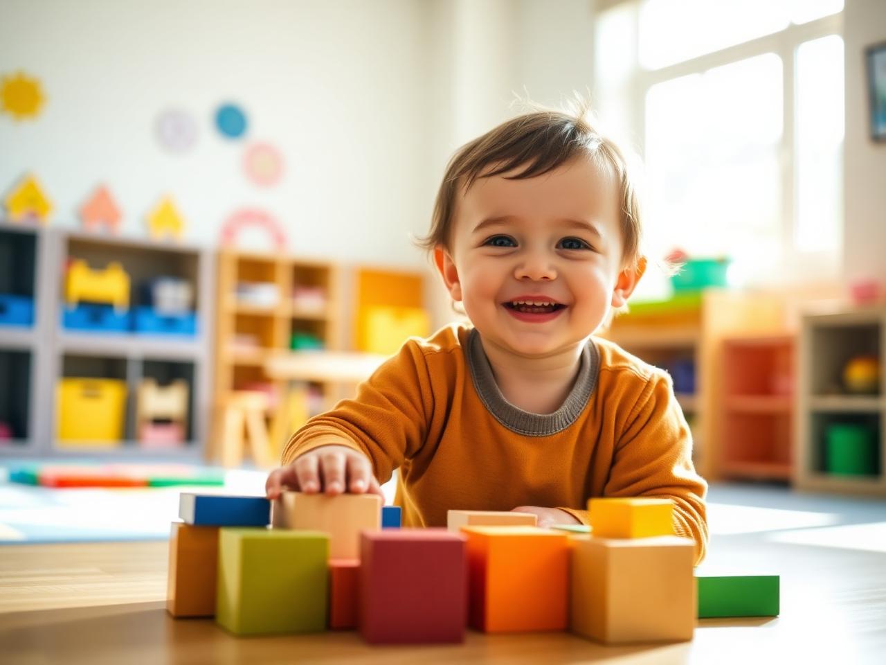Toddler at play